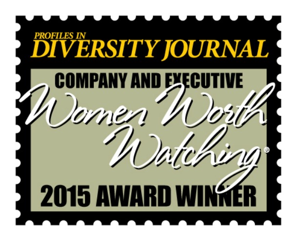 Profiles in Diversity Journal’s 2015 Women Worth Watching Award Logo