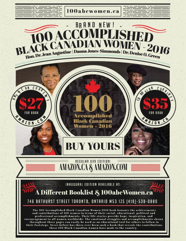 100 Accomplished Black Canadian Women 2016: The Book
