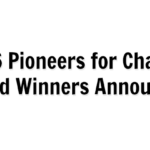 2016 Pioneers for Change Award Winners Announced