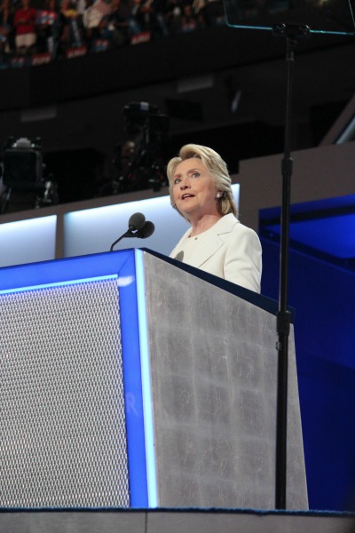 Hillary Rodham Clinton at the DNC 2016 Convention